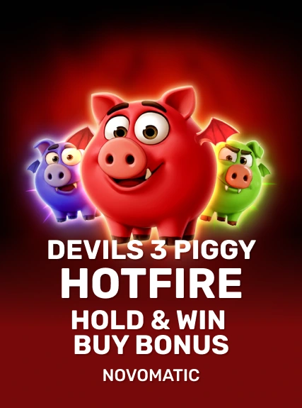 Devils 3 Piggy Hotfire Hold & Win Buy Bonus game tile